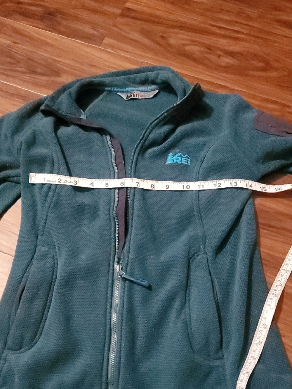 REI Teal Women's Polartec Full-Zip Fleece Jacket - Picture 6 of 12